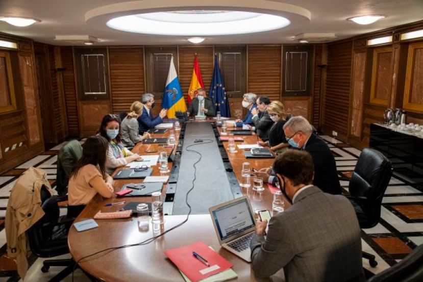 Canarias elevar&aacute; al Estado un informe para la atenci&oacute;n de menores extranjeros