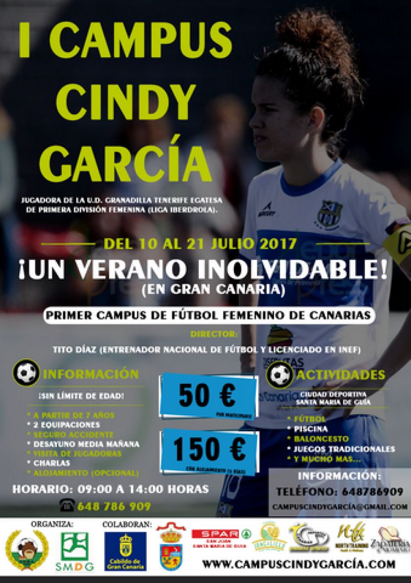Gu&iacute;a: Presentaci&oacute;n del &ldquo;I Campus Cindy Garc&iacute;a&rdquo; de F&uacute;tbol Femenino