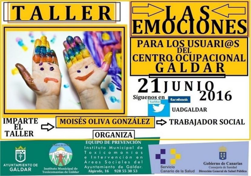 Taller de las Emociones para los usuarios del Centro Ocupacional de G&aacute;ldar