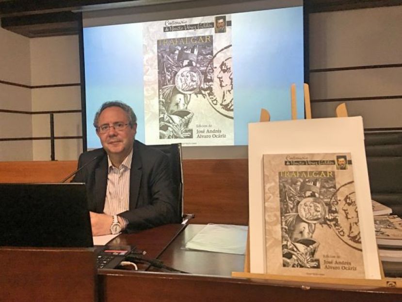 &Aacute;LVARO OC&Aacute;RIZ: "GALD&Oacute;S HA HECHO M&Aacute;S POR NUESTRA MEMORIA CON SUS &lsquo;EPISODIOS NACIONALES&rsquo; QUE MUCHOS HISTORIADORES"