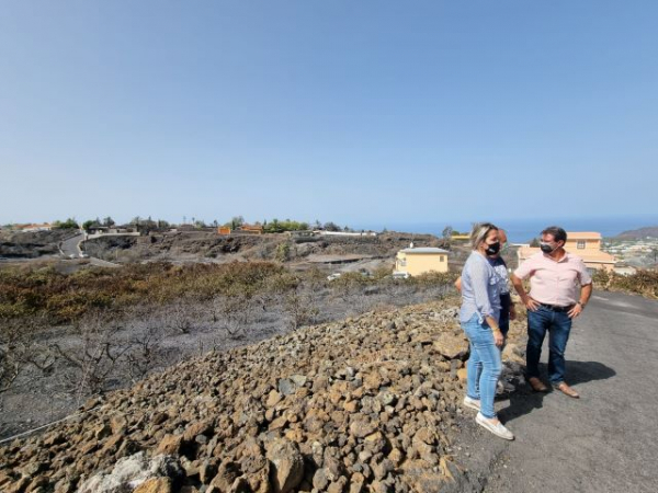 El Gobierno canario convoca las ayudas para los afectados por el incendio de agosto en La Palma