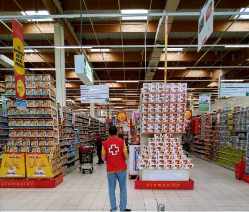 Cruz Roja ha recogido en Las Palmas 18.565 desayunos y meriendas #conCorazón