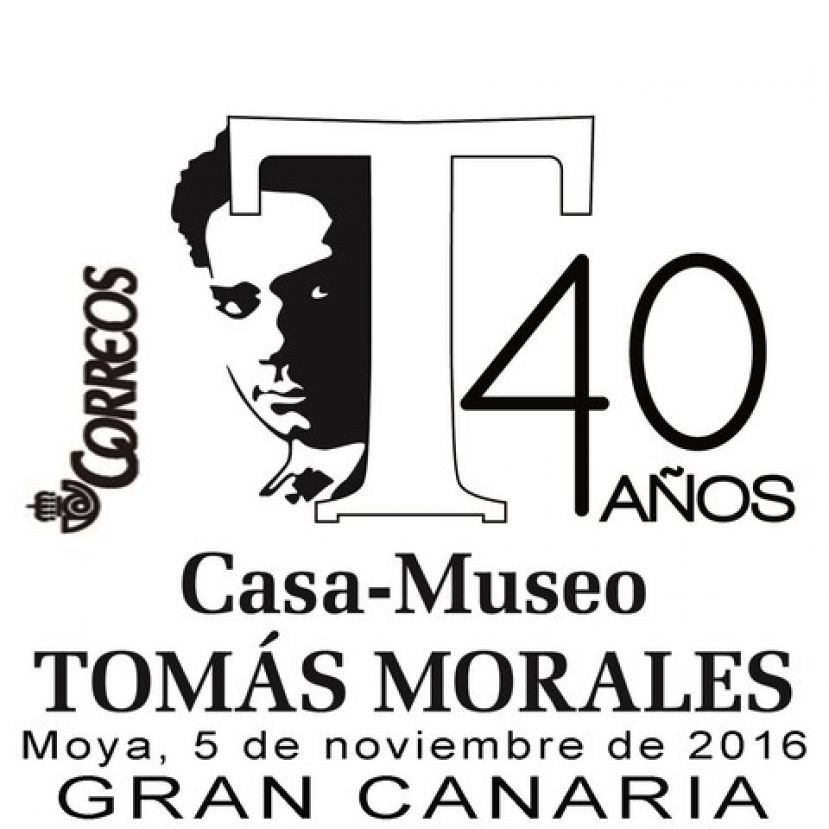 Casa-Museo Tom&aacute;s Morales: Un sello y un matasellos de Correos celebran los 40 a&ntilde;os