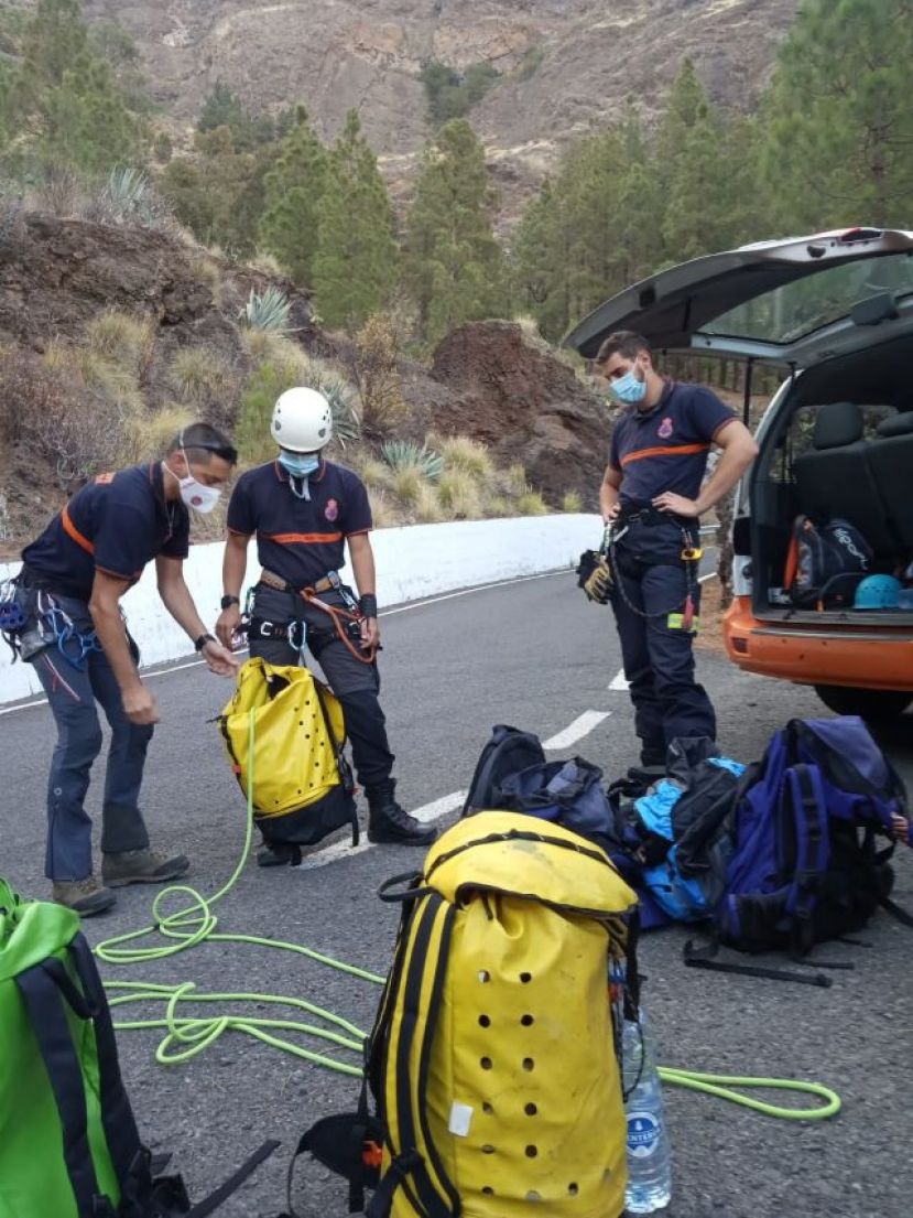 Gu&iacute;a: Protecci&oacute;n Civil recibe formaci&oacute;n sobre t&eacute;cnicas en b&uacute;squeda y rescate