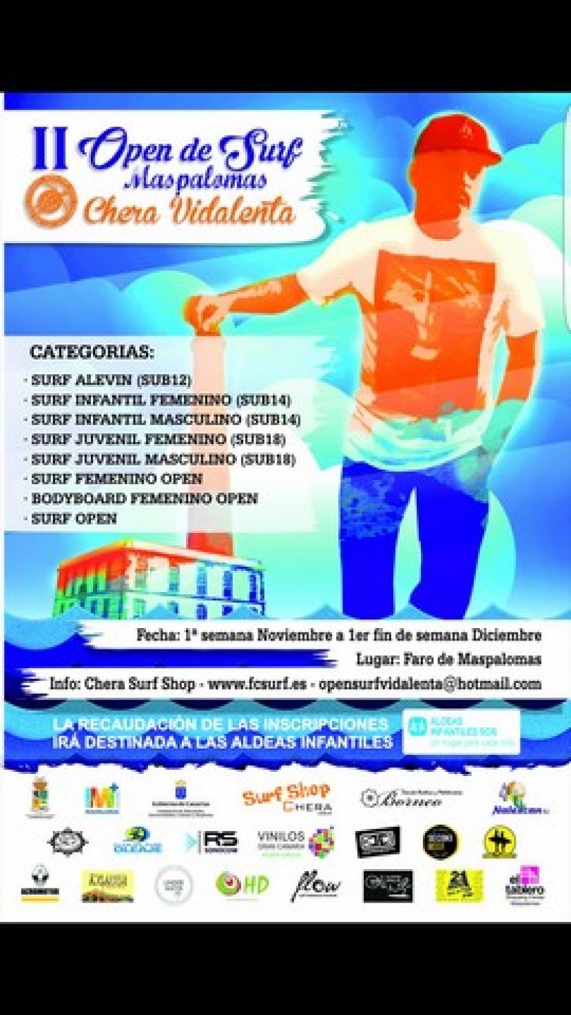 II Open de Surf Maspalomas Chera Vidalenta