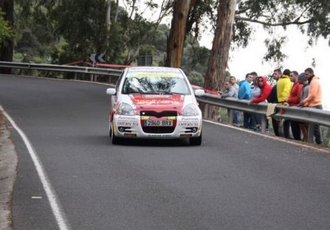 Acor&aacute;n Navarro &ndash; Omar Gondinho en el 39 Rallye Islas Canarias