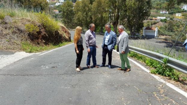 El Cabildo iniciará este año el proyecto de mejora de la carretera a Teror