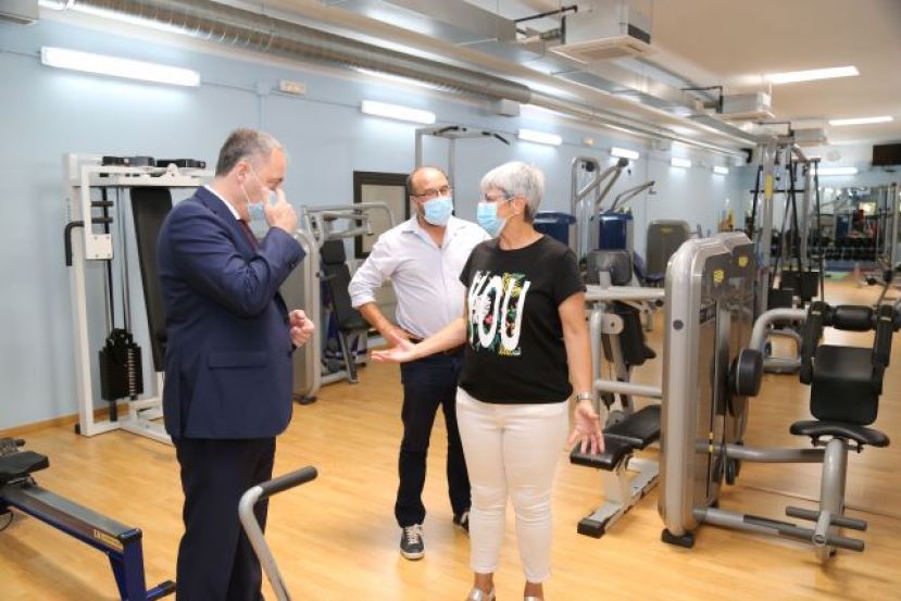 Valleseco: El consejero de Deportes del Cabildo de GC visitó el municipio