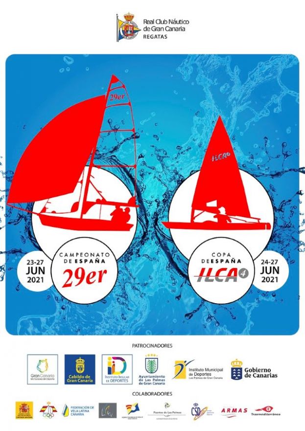 Campeonatos de Espa&ntilde;a de Vela Ligera en la Bah&iacute;a de Las Palmas de Gran Canaria