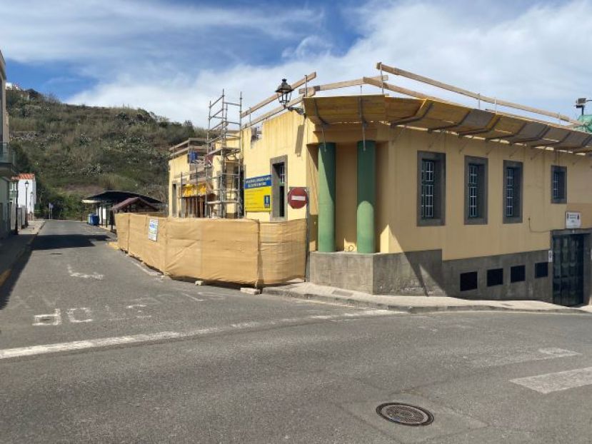 Comenzaron las obras de ampliaci&oacute;n del Centro de Mayores de Valleseco