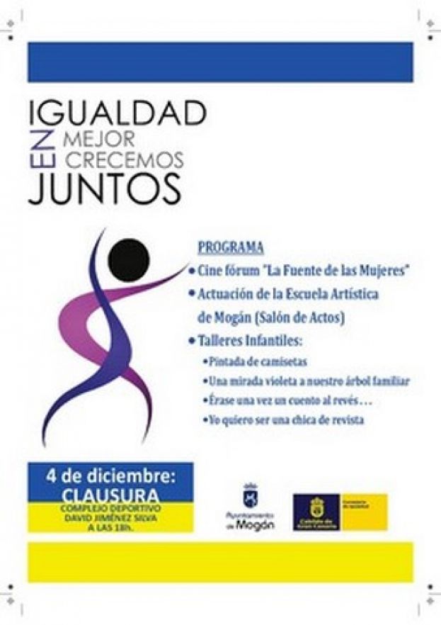 Mog&aacute;n clausura 2 meses de actividades por el fomento de la igualdad de g&eacute;nero