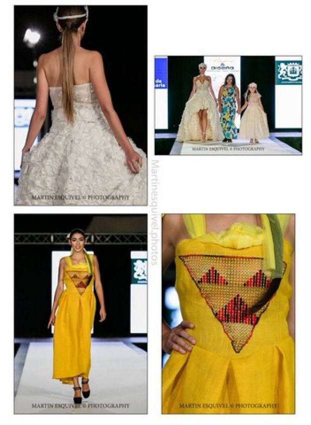 Vestidos de novia y primera comuni&oacute;n en la Pasarela de Moda Calada