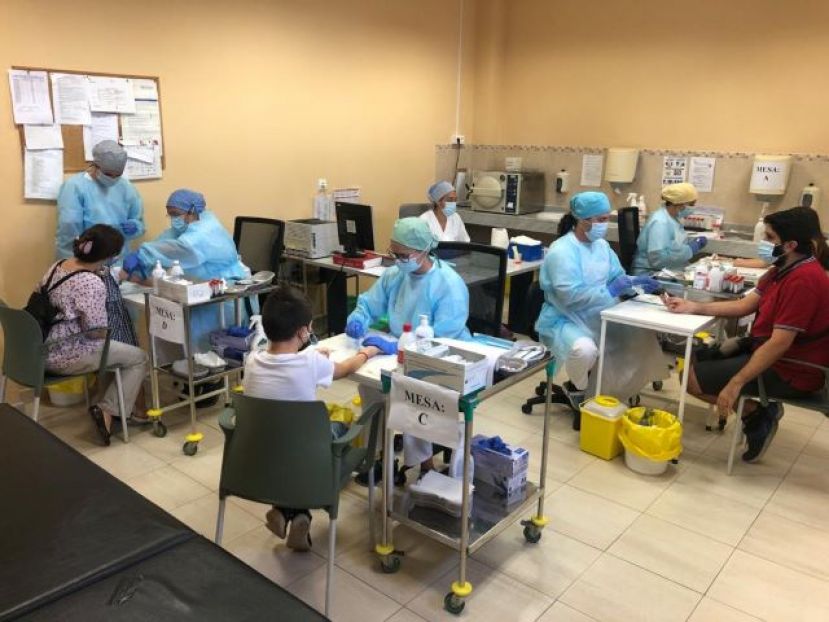 Sanidad inicia el lunes la cuarta ronda del estudio de seroprevalencia de la Covid-19