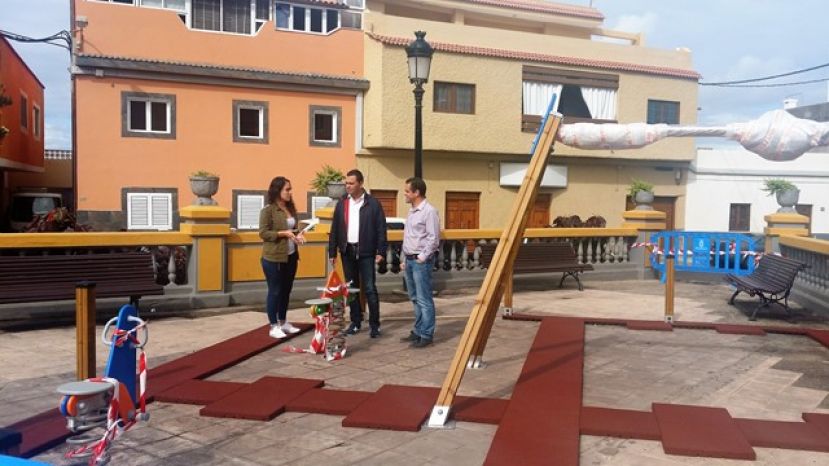 Gu&iacute;a: Esta semana culminan los trabajos del nuevo parque infantil de San Felipe