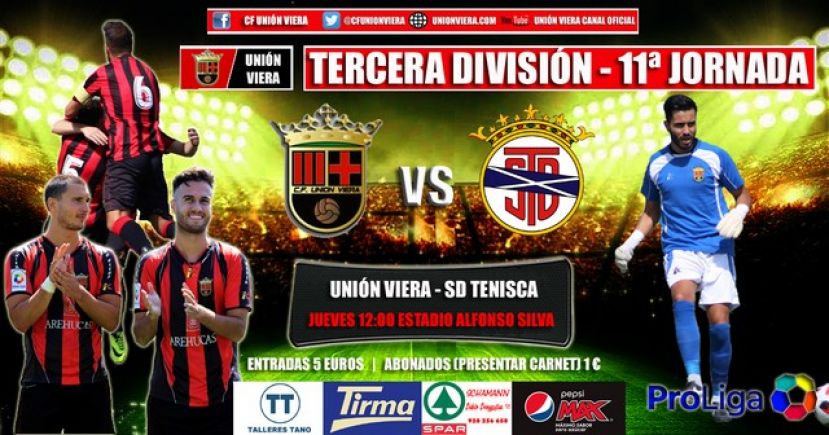 El Viera, a mantener la racha ante un necesitado Tenisca