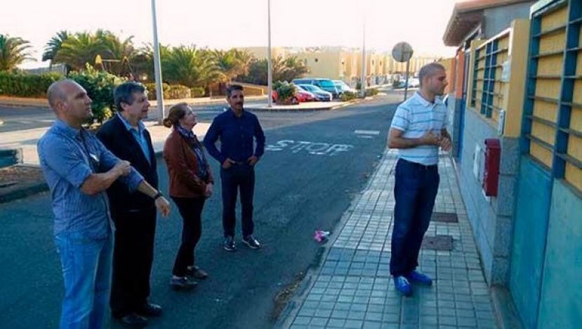 El PP de Gáldar recorre las calles de Sardina