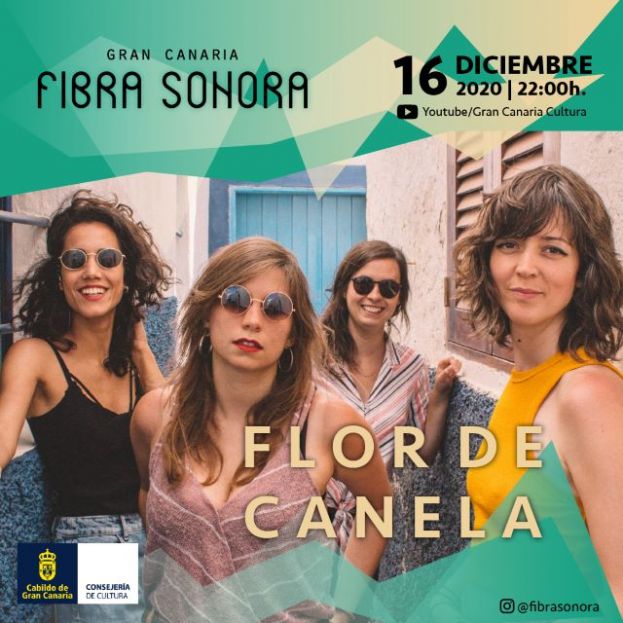 El grupo Flor de Canela se sube al escenario virtual de &lsquo;Gran Canaria Fibra Sonora&rsquo;