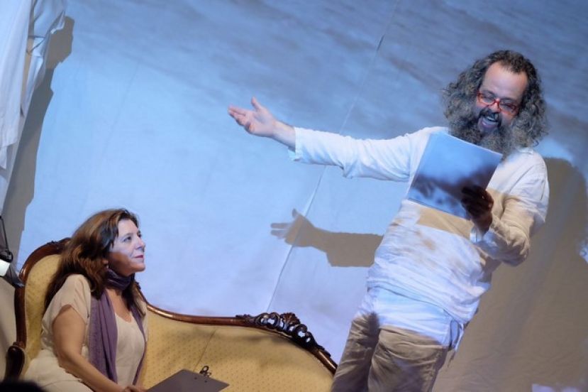 Moya: Los actores Lu&iacute;fer Rodr&iacute;guez y Mari Carmen S&aacute;nchez presentan &lsquo;Almar&rsquo;