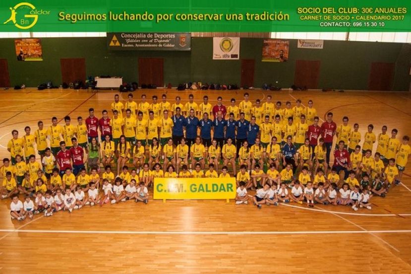 Gáldar: Este fin de semana comienzan las competiciones para el Grupo Balonmano