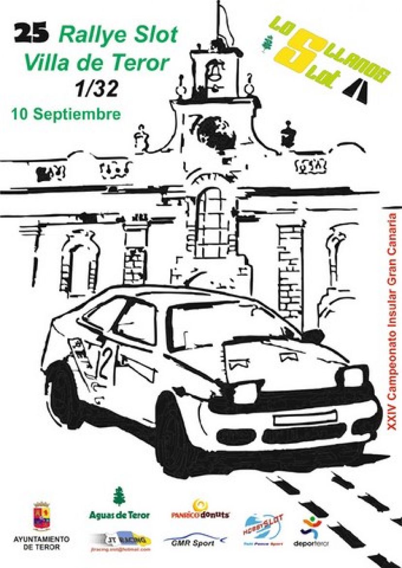 El 25&ordm; Rally Slot Villa de Teror contar&aacute; con la participaci&oacute;n de 60 pilotos