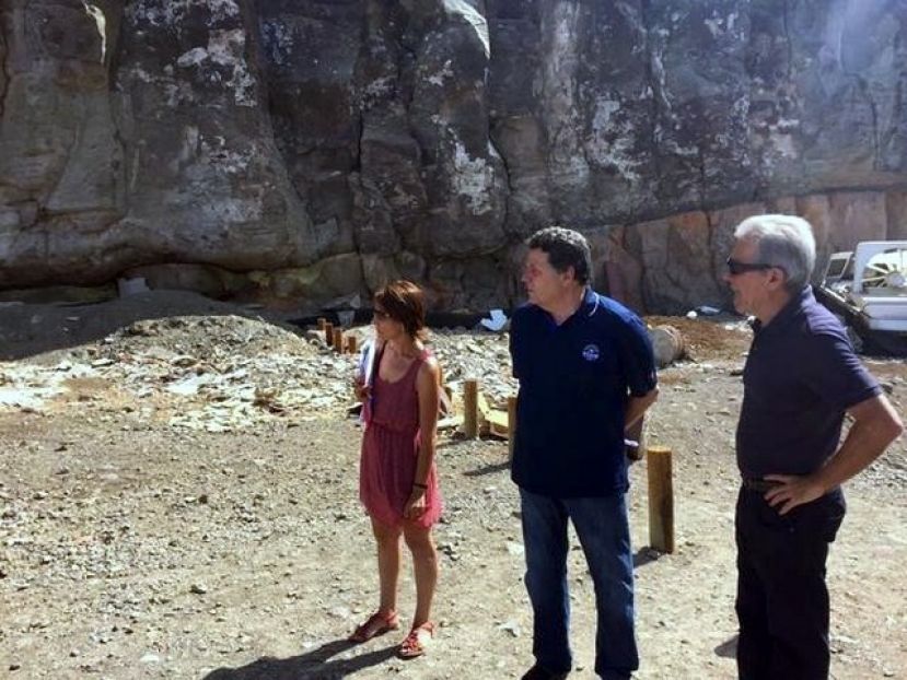 Onalia Bueno se propone rehabilitar la costa moganera