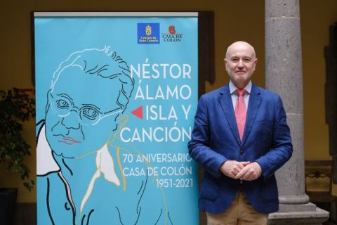Seminario &lsquo;Gran Canaria a&ntilde;os 50. N&eacute;stor &Aacute;lamo. Isla y canci&oacute;n&rsquo; en la Casa de Col&oacute;n