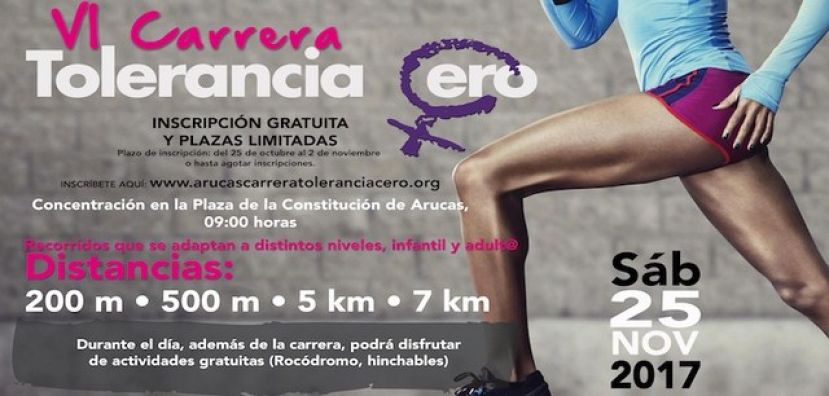 Arucas se prepara para la VI Carrera 'Tolerancia Cero'