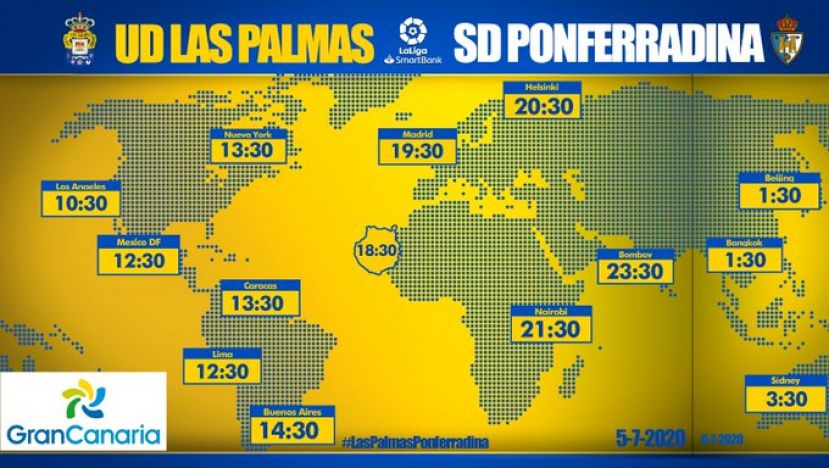 Radio Faro del Noroeste retransmite a las 17.30 horas,UD Las Palmas-Ponferradina