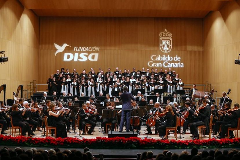 El Cabildo de GC y la Fundación DISA ofrecieron el Concierto de Navidad