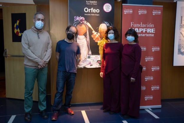 La Canica acerca al Teatro Cuyás el mito de Orfeo a los escolares de Gran Canaria