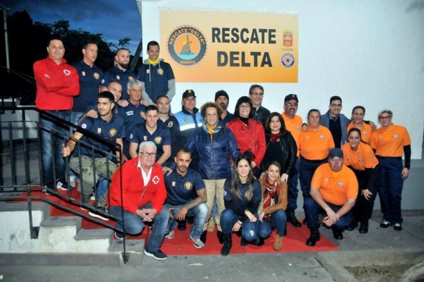 Agaete: El Grupo de Rescate Delta de Protecci&oacute;n Civil estrena nueva sede