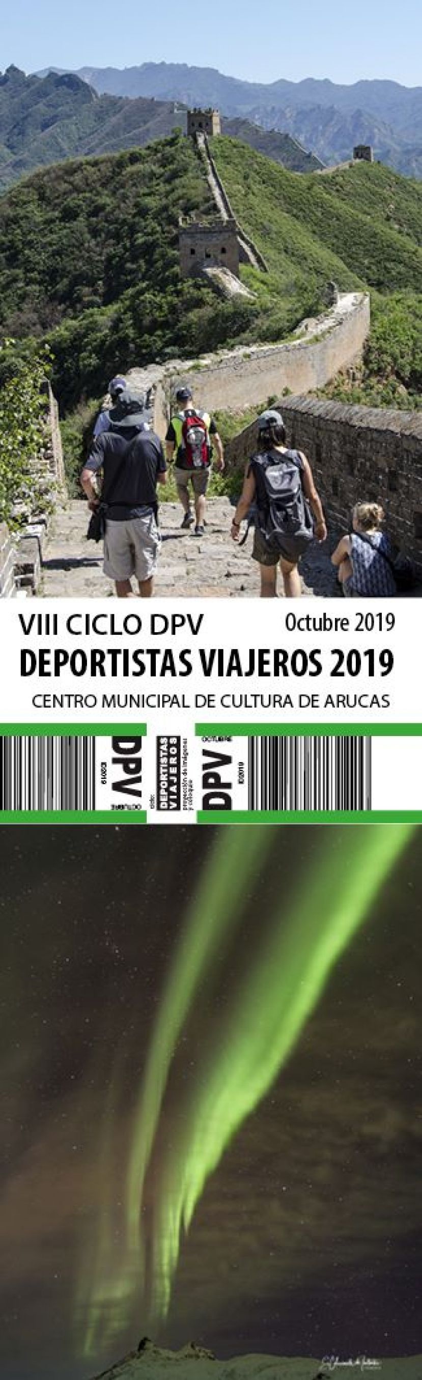 Arucas: Comienza la VIII edici&oacute;n del Ciclo &ldquo;Deportistas Viajeros &ndash; DPV 2019&rdquo;