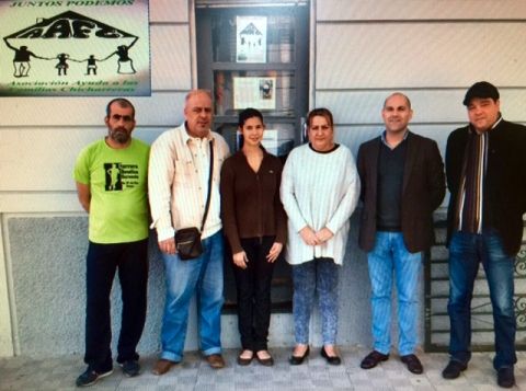 Visita a la ONG “Asociación ayuda a las familias chicharreras”