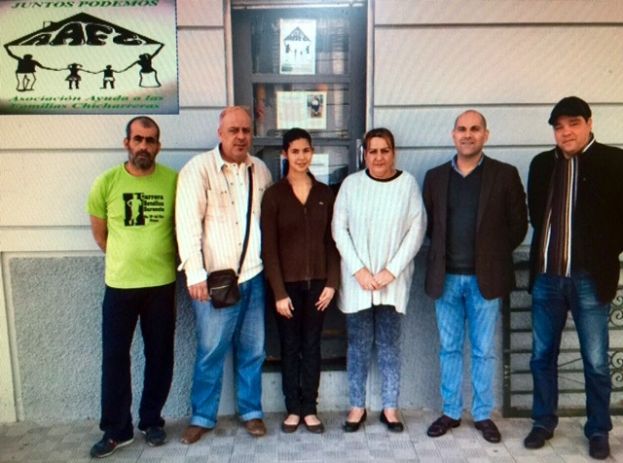 Visita a la ONG “Asociación ayuda a las familias chicharreras”