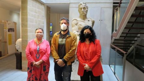Encuentro con el p&uacute;blico de Gabriel Calder&oacute;n en la Casa-Museo P&eacute;rez Gald&oacute;s