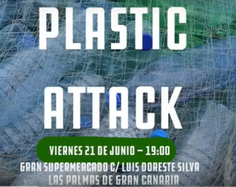 Plastic Attack llega a Las Palmas de Gran Canaria