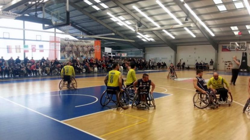 Torneo europeo de campeones de baloncesto en silla de ruedas en Italia