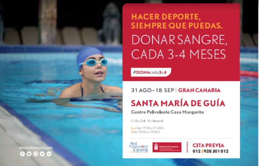 Guía: Se podrá donar sangre hasta el 18 de septiembre en Casa Margarita de Becerril