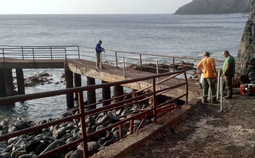 La Gomera: Tareas de mejora en la accesibilidad y seguridad de Puntallana