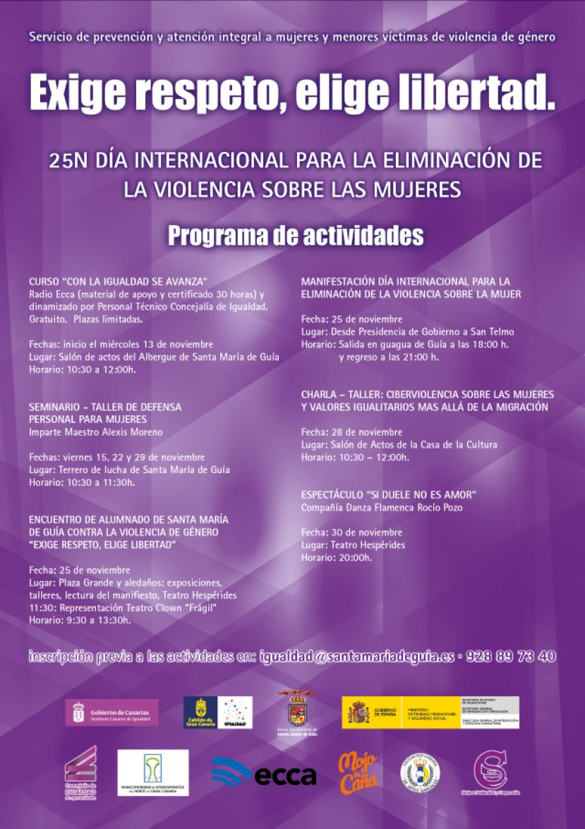 25N D&iacute;a Internacional para la Eliminaci&oacute;n de la Violencia sobre las Mujeres en Gu&iacute;a