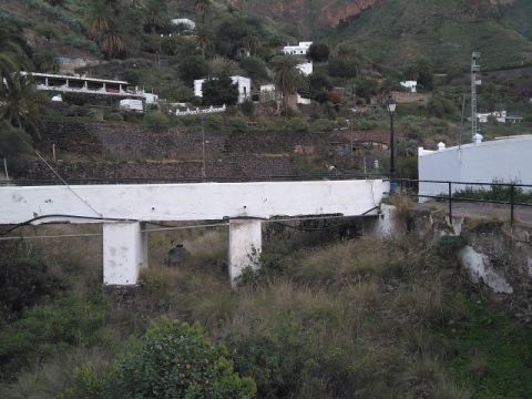 CC en Agaete solicita el arreglo urgente del puente de ‘El Hoyo’, en El Valle