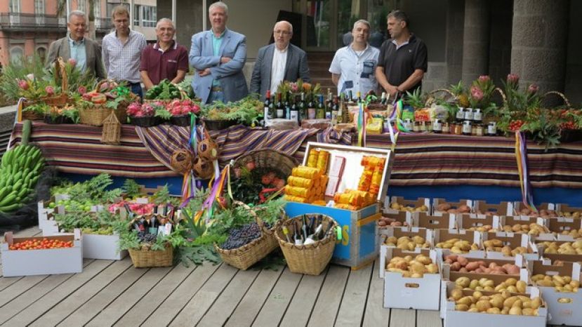 La carreta del Cabildo en la Romería del Pino portará 850 kilos de productos