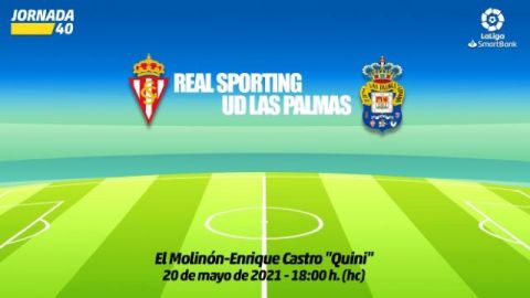 Radio Faro del Noroeste retransmite a las 18.00 horas: Real Sporting - UD. Las Palmas