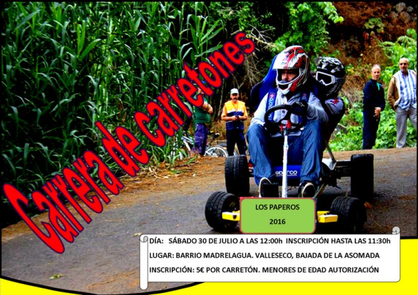 Valleseco: La competición de la formula uno en el tramo de Madrelagua