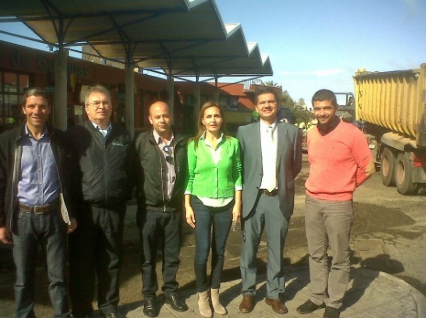 Gáldar: Proyecto de reparación y embellecimiento de la Estación de Guaguas