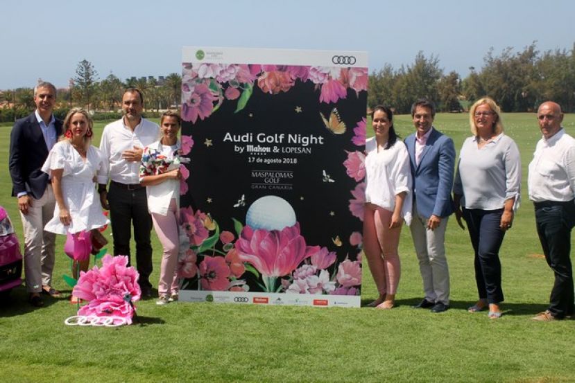 En Maspalomas Golf, presentación del Audi Golf Night by Mahou &amp; Lopesan 2018