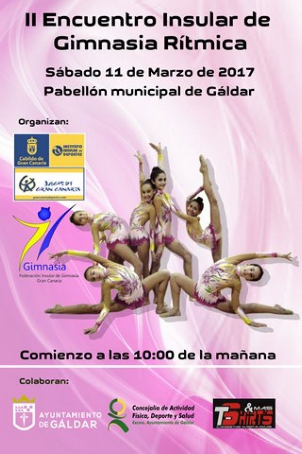 Encuentro de Gimnasia R&iacute;tmica en G&aacute;ldar