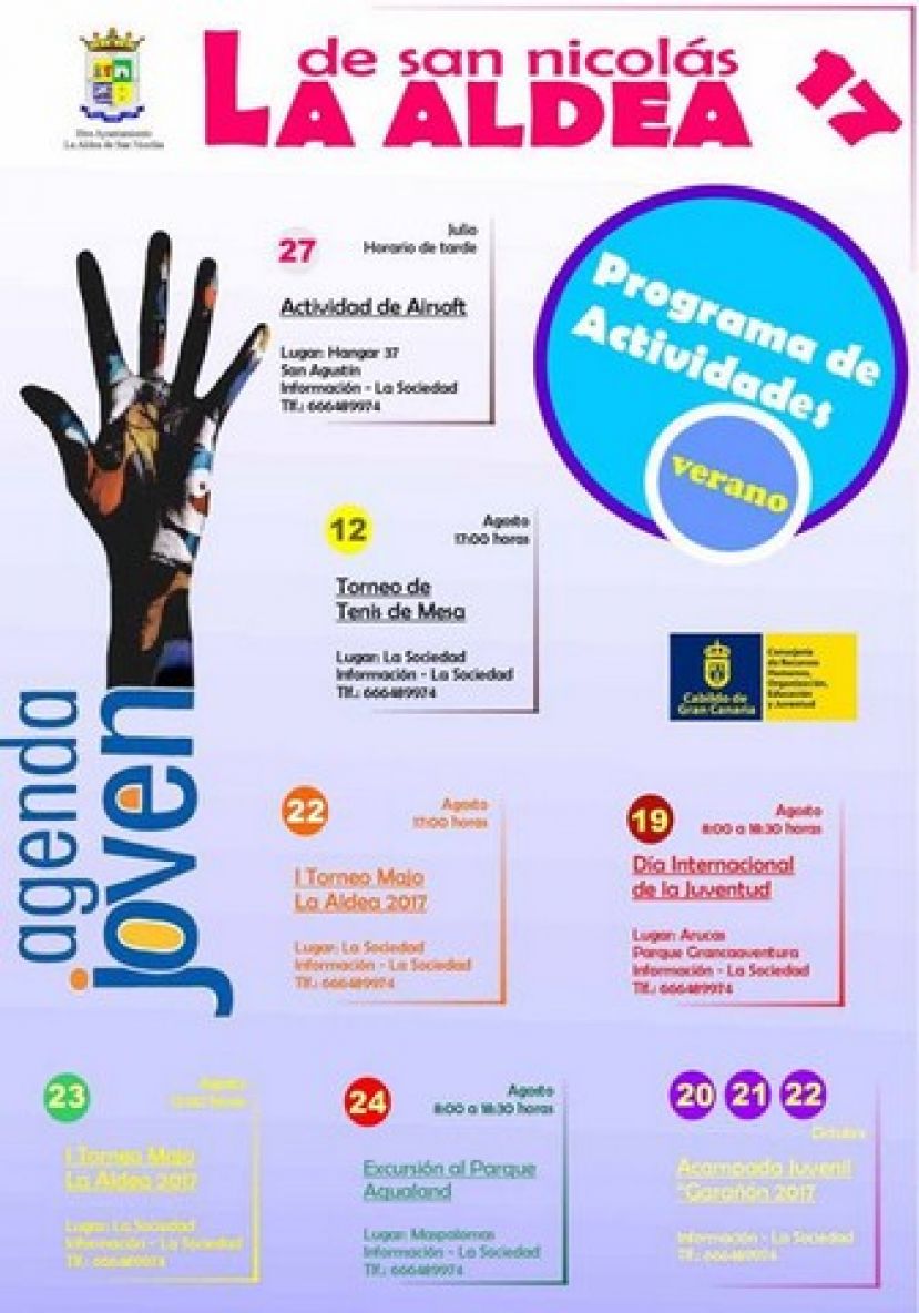 La Aldea te invita a celebrar el D&iacute;a Internacional de la Juventud