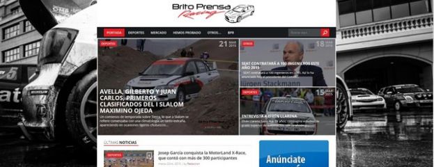 El portal del motor Brito Prensa Racing se renueva
