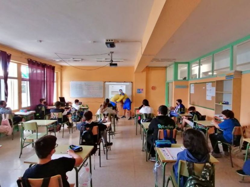 El Proyecto Escuela de Lucha Canaria contin&uacute;a su curso